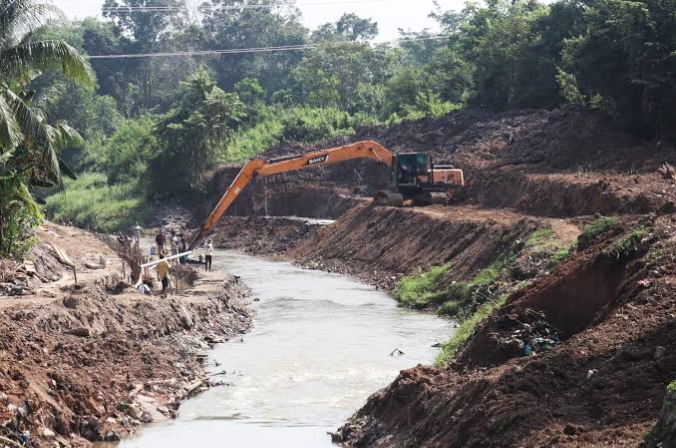 Kepala BPBD Prabumulih : Normalisasi Sungai Kelekar Telah Upayakan Kurangi Resiko Banjir